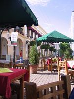 View from a Plaza Machado cafe